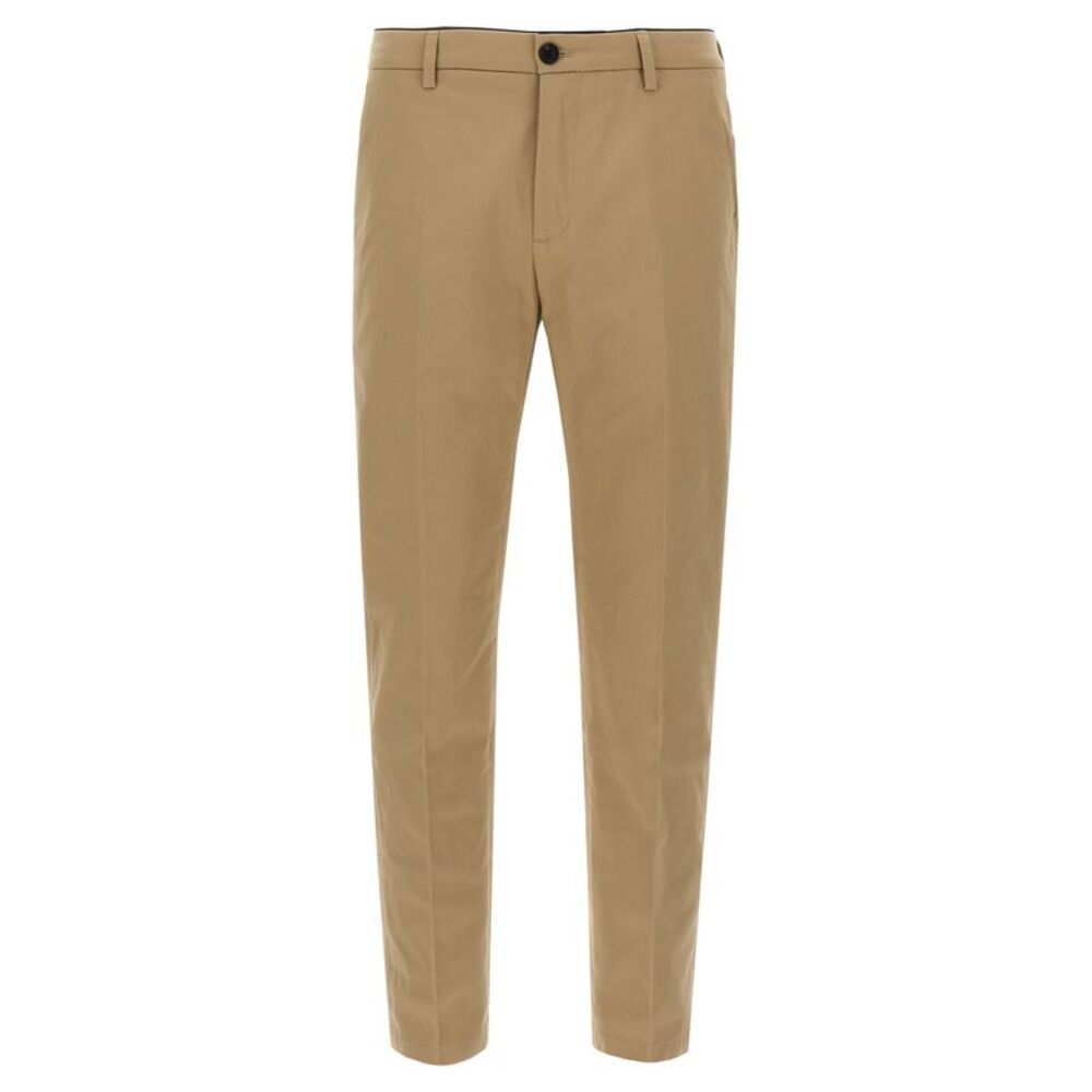 Department 5 Beige Cotton Cropped Men's Pants